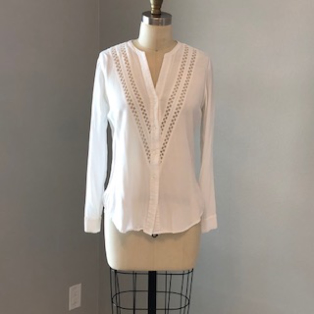 Etcetera White Blouse